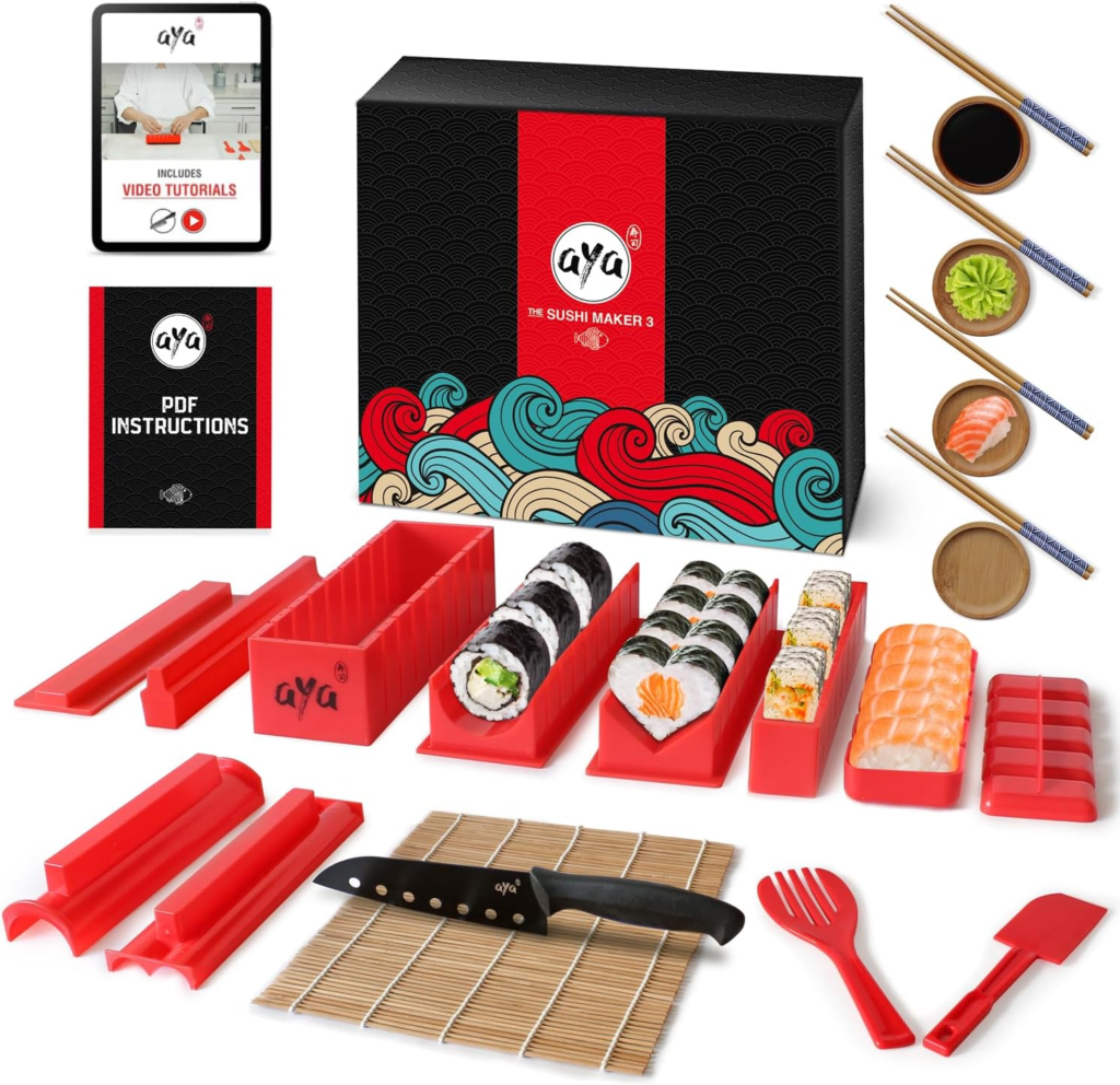 Aya Sushi Maker 3 Utensilios Para Hacer Sushi